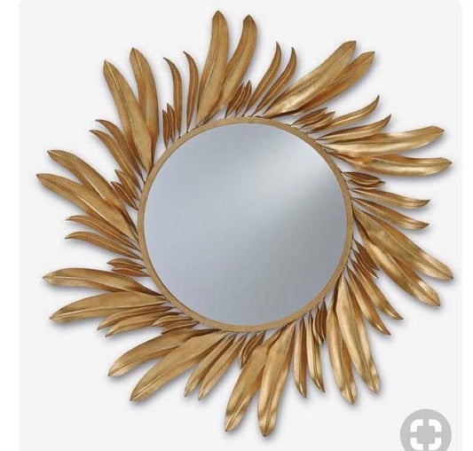 Designer Large Round Wall Mirror