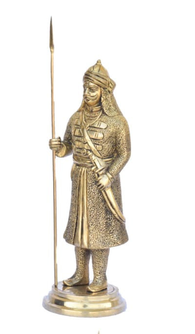 Maharana Pratap Idol Brass