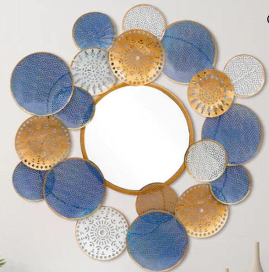 Designer Metal Wall Decor Mirror