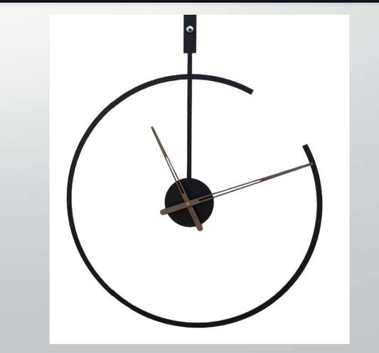 Half Ring Wall Clock