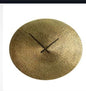 Gold Hammered Wall Clock