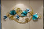 Leaves Metal Wall Decor With Frame