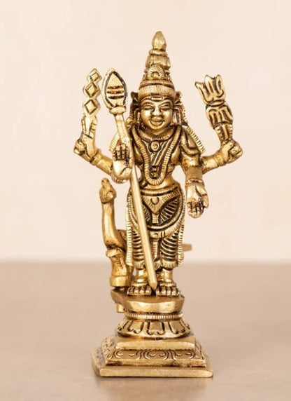 Murugan Idol With Thiruvachi