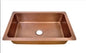 Farmhouse Copper Kitchen Sink – Antique Finish, Durable & Hygienic