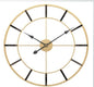 Simple Gold And Black Wall Clock