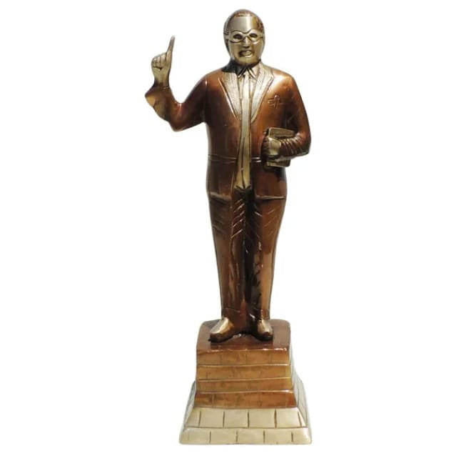Brass Ambedkar Standing Statue