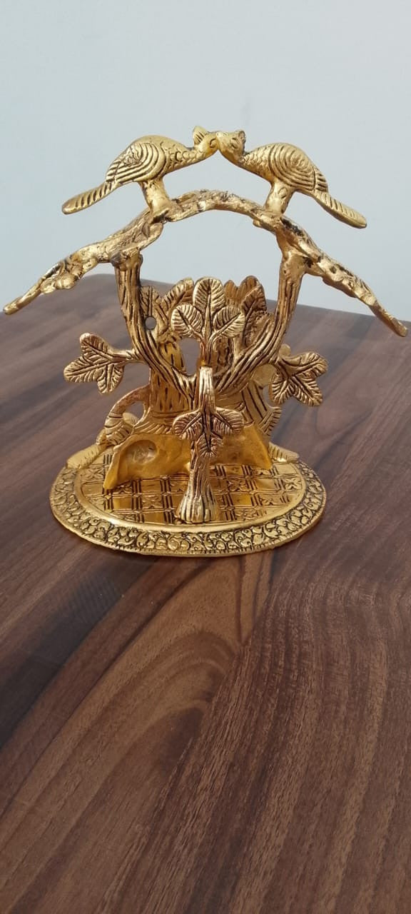 Gold Plated Radhakrishn Tree