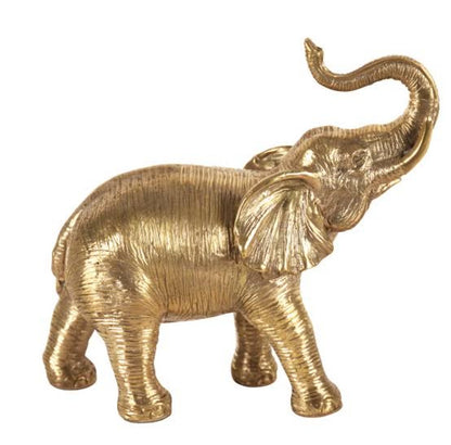 Golden & Silver Elephant Statue – Strength & Wisdom