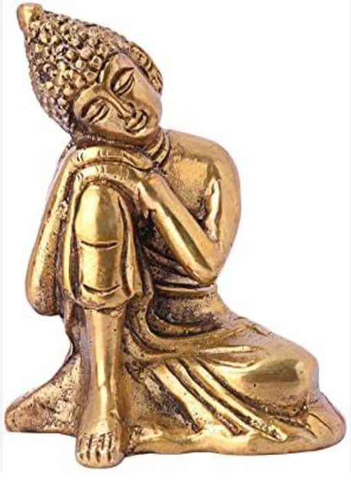 Brass Resting Buddha