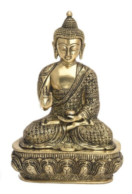 Brass Buddha Blessing