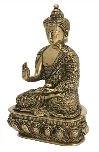 Brass Buddha Blessing
