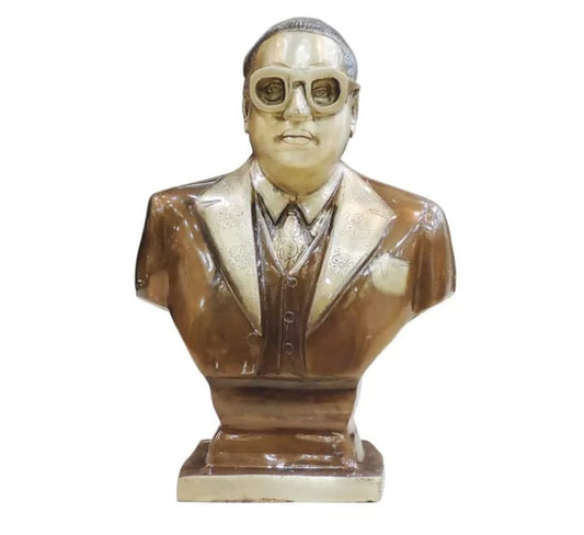 Brass Ambedkar Idol Statue for Home, Office Table Decor