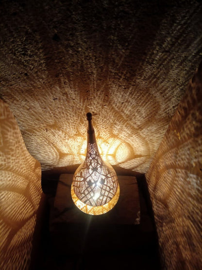 Moroccan Handmade Brass Table Lamp – Artisan-Crafted Luxury Lighting